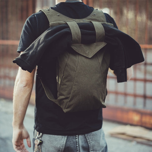 Aviator Waterproof Backpack with removable hood