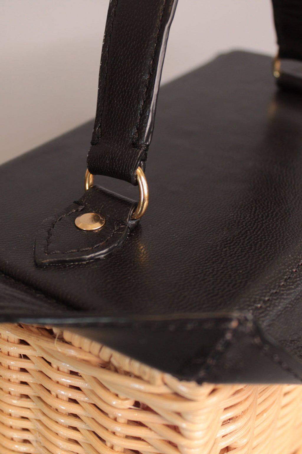 Meow Rattan Bag