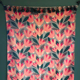 Rug - Floral Pattern Pink