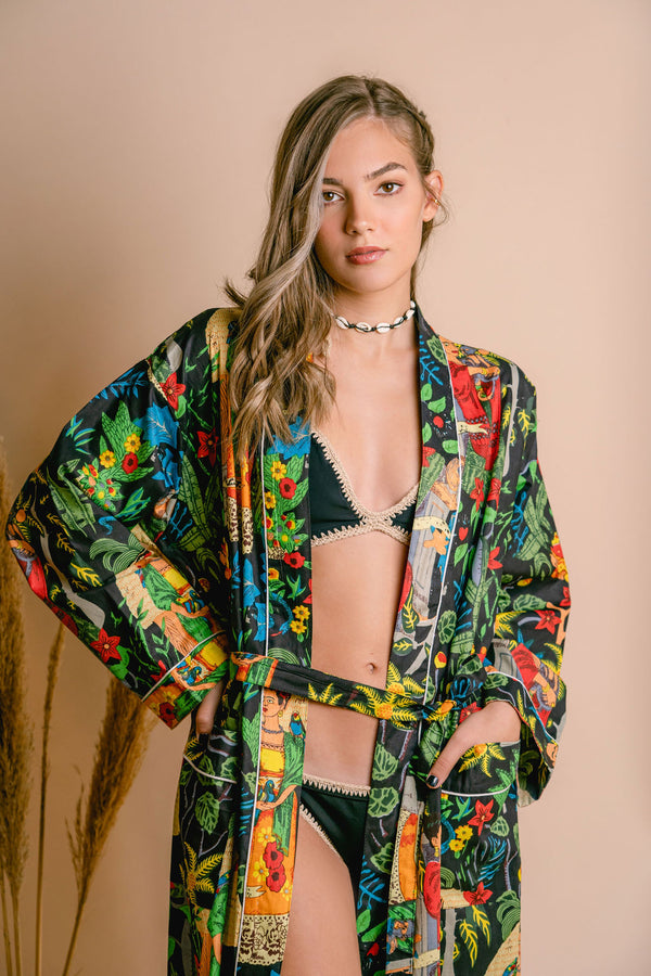 Tropical Kimono